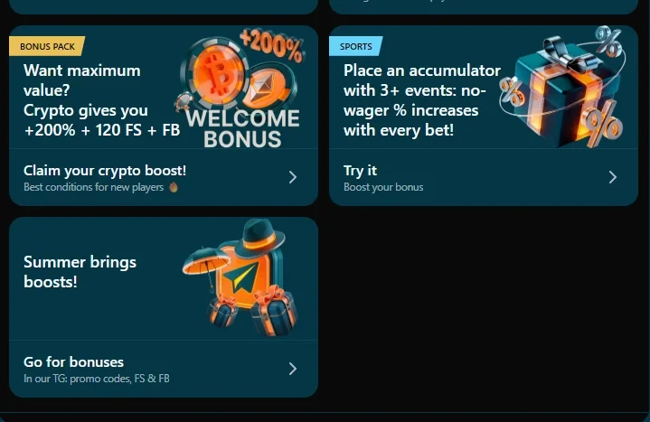 Topmatch promotions and bonus wagering rules