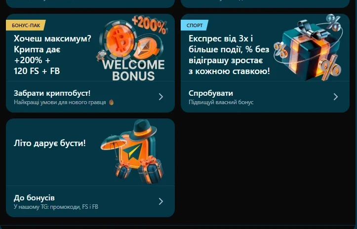 Акції Topmatch і правила відіграшу бонусів